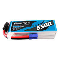 Gens Ace G-Tech 4S 5500Mah 60C 14.8V Soft Pack Lipo Battery (Ec5)