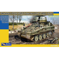Gecko 1/35 Fv103 Cvr(T) Spartan W/Extra Armored Hb Gun Turret Plastic Model Kit