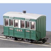 Peco 00-9 Gvt 4 Wheel Coach Enclosed Sides