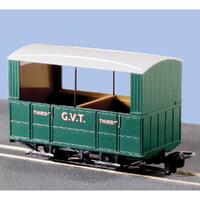 Peco 00-9 Gvt 4 Wheel Coach Open Sides