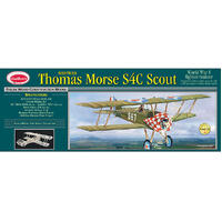 GUILLOW'S THOMAS MORSE SCOUT - LASER CUT BALSA PLANE MODEL KIT