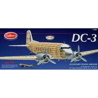 Guillow'S Douglas Dc-3 Balsa Plane Model Kit