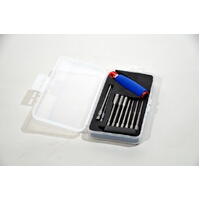 TOOL SET TIP WITH HANDLE/CASE 9PCE