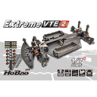 1/7 EXTREME VT2 ON-ROAD ELECTRIC 80%- W/O BODY, WHEELS, TIRES, ESC, MOTOR, SERVO, RC