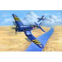 HOBBYBOSS 1/48 F4U-7 CORSAIR FRENCH NAVY PLASTIC MODEL KIT [80392]