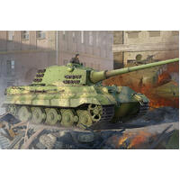 HOBBYBOSS 1/35 PZ.KPFW.VI SD.KFZ.182 TIGER II (HENSCHEL 105MM) PLASTIC MODEL KIT