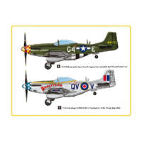 Hobbyboss 1/48 P-51D Mustang Iv Fighter Plastic Model Kit [85802]