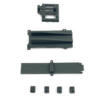 HobbyPlus Terranaut Shift Servo Mount & Body Mounting Parts ( Green )