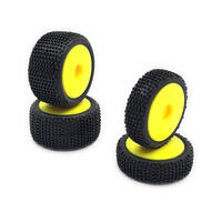HobbyPlus HBP V-Blox Tire Set (Yellow) (Speck-B)