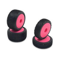 HobbyPlus HBP V-Blox Tire Set (Pink) (Speck-B)