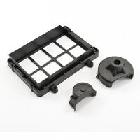 BATTERY COMPARTMENT + SPUR GEAR BOX HOUSING