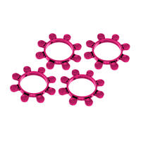 HUDY 1/8 OFF-ROAD TIRE MOUNTING BAND - OCTOPUS - PURPLE (4)