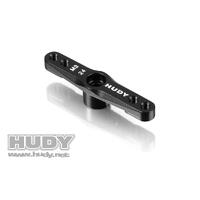 Hudy Alu Throttle Servo Horn - Hitec 24 Spline M3 - Hd293508