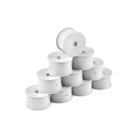 Hudy 1/10 Off-Road Wheel - 2Wd/4Wd  Rear  White (10)