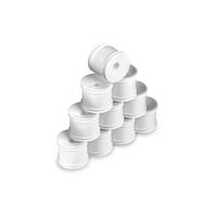 HUDY 1/10 OFF-ROAD WHEEL - STADIUM TRUCK  WHITE (10)