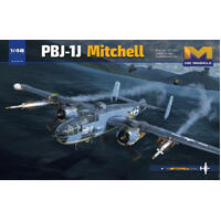 HONG KONG MODELS 1/48 B-25 PBJ1 PLASTIC MODEL KIT