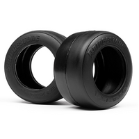 HPI BRIDGESTONE HIGH GRIP FT01 SLICK TYRE M (REAR) [103017]