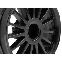 HPI WR8 TARMAC WHEEL BLACK (2.2"/57X35MM/2PCS) [107972]