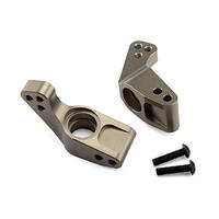 Hpi Aluminum Rear Hub Carrier Set (0 Deg/Hard Anodize) [108021]