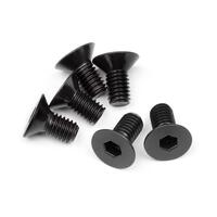 Hpi Flat Head Screw M6X12Mm (Hex Socket/6Pcs) [109919]