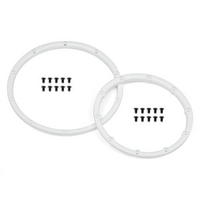 HPI WHEEL BEAD LOCK RINGS (WHITE/FOR 2 WHEELS) [110545]