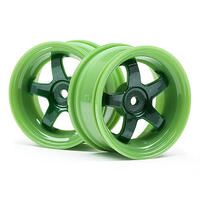 Hpi Work Meister S1 Wheel Green (3Mm Offset/2Pcs) [111090]