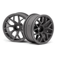 Hpi Rtr Wheel 26Mm Gunmetal (6Mm Offset/2Pcs) [112812]