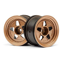 HPI TARMACR40 WHEEL BRONZE 52X31X+10MM OFFSET (2PCS) [116535]