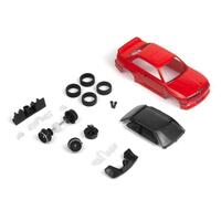 Hpi Nano-Ttr 1989 Bmw M3 E30 Ravaglia - Red - Painted Body Set