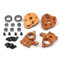 HPI ALUMINUM PORTAL STEERING SPINDLE SET (ORANGE)