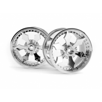 Hpi 3182 Spike Monster Wheel Chrome