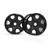 Hpi Warlock Wheel Black (83X56Mm/2Pcs) [3191]