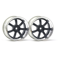 Hpi Rays Gram Lights 57S-Pro Chrome/Gunmetal (3Mm Offset) [3322]