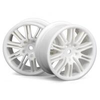 Hpi 3770 10 Spoke Motor Sport Wheel 26Mm White