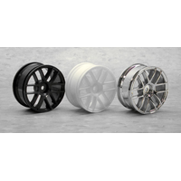 Hpi Split 6 Wheel 26Mm Chrome [3797]