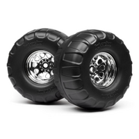 Hpi 4884 Mounted Dual Stage Tires On Classic King Wheels