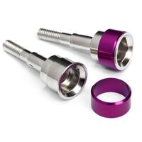 HPI AXLE 13X33MM (WITH RETAINER/2PCS) [86305]