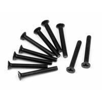 Hpi Flathead Screw M3X24Mm (10Pcs) [Z348]