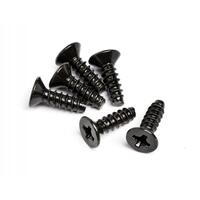 Hpi Tp. Flat Head Screw M3 X 10Mm (6 Pcs) [Z577]