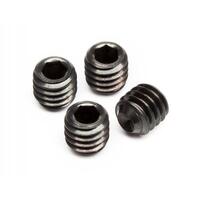Hpi Set Screw M4X4Mm (4Pcs) [Z721]