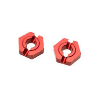 HOBBYTECH 2MM PIN FRONT WHEEL ALUM ADAPTATOR - HT-REV-BX014