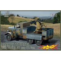 IBG 1/35 EINHEITS DIESEL WITH 3,7 CM BREDA PLASTIC MODEL KIT [35005]