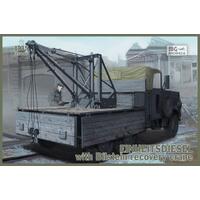 IBG 1/35 EINHEITSDIESEL WITH BILSTEIN RECOVERY CRANE PLASTIC MODEL KIT [35006]