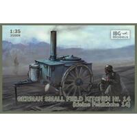 IBG 1/35 GERMAN SMALL FIELD KITCHEN HF.14 (KLEINE FELDKUCHE 14) PLASTIC MODEL KIT [35008]