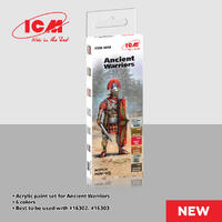 Icm Acrylic Paint Set: Ancient Warriors  - 6 Colours