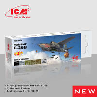 Icm Acrylic Paint Set: Flak Bait - 6 Colours