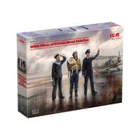 Icm 1/32 Wwii Pilots Of British Naval Aviation Plastic Model Kit