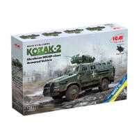 Icm 1/35 'Kozak-2' Ukrainian Mrap-Class Armored Vehicle Plastic Model Kit
