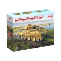 Icm 1/35 Bergepanther With Pz.Kpfw.Iv Turret Plastic Model Kit