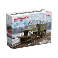 Icm 1/35 Studebaker Us6-U3 Us Military Truck Plastic Model Kit